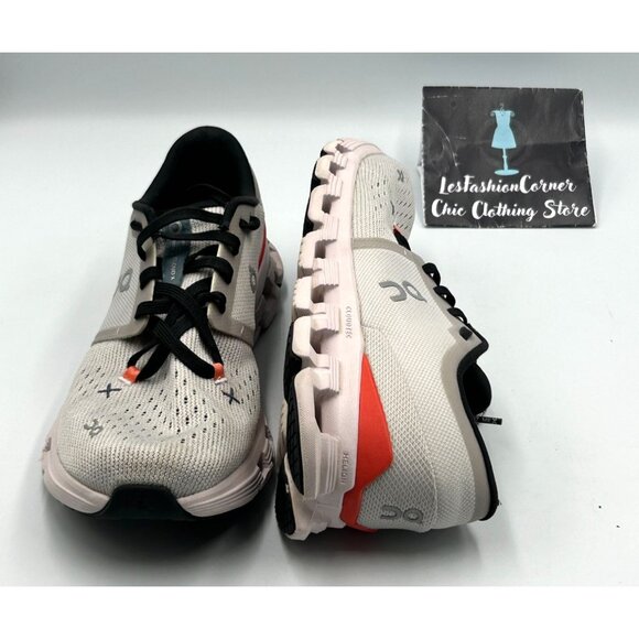 On Cloud Women's Gray/Coral X 4 Lightweight Athletic Running Shoes Sz  7.5 3021 - Picture 10 of 16
